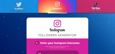 Generate Followers for any social network